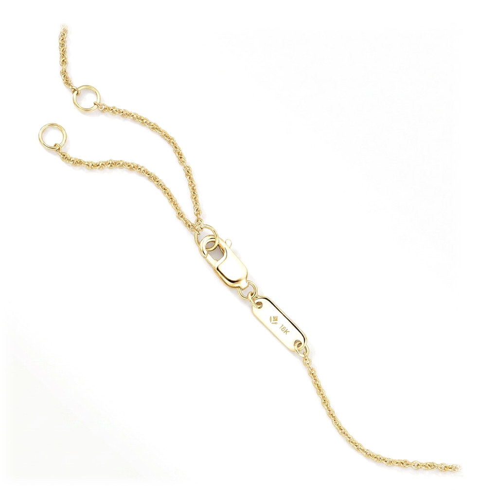 Perfect solitaire diamond pendant